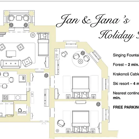 Luxury New Near The Colonnade With Parking & 4 Min To The Center - Near The Forest Appartement